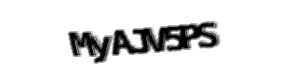 Security check image, please type the characters shown